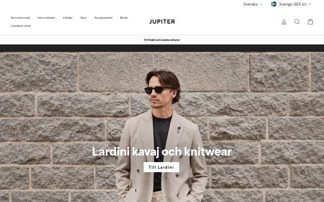 Jupiter storefront