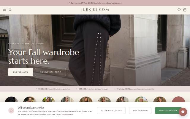 Jurkjes.com storefront