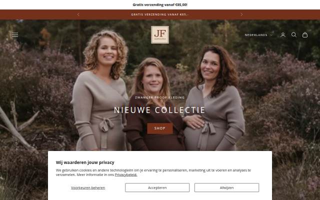 Startseite von Just Favorites