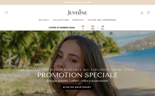 Juveline storefront
