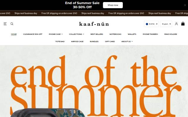 Kaaf-Nun storefront