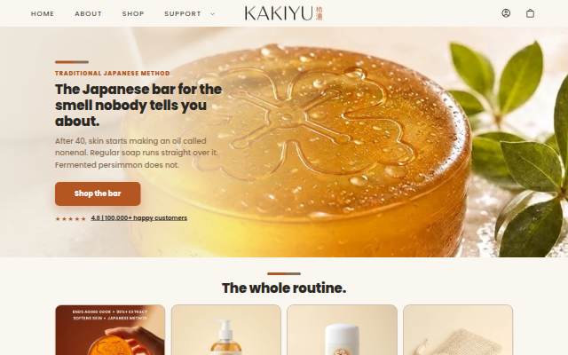 KAKIYU storefront