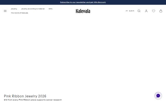 Startseite von Kalevala