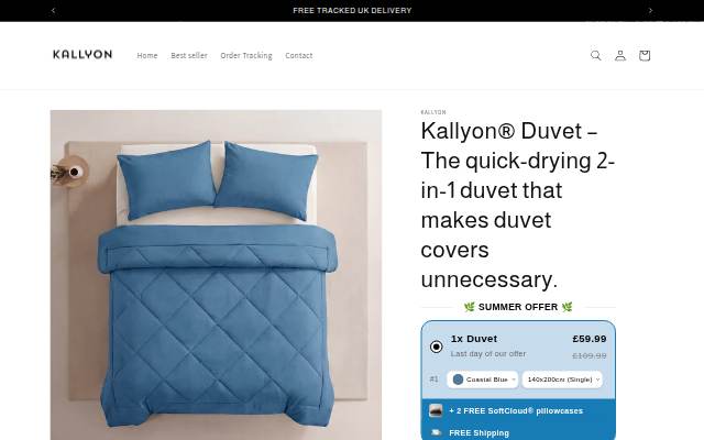 Kallyon storefront
