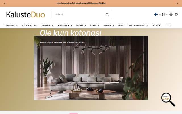 Kaluste Duo storefront