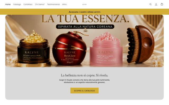 KALYNE storefront
