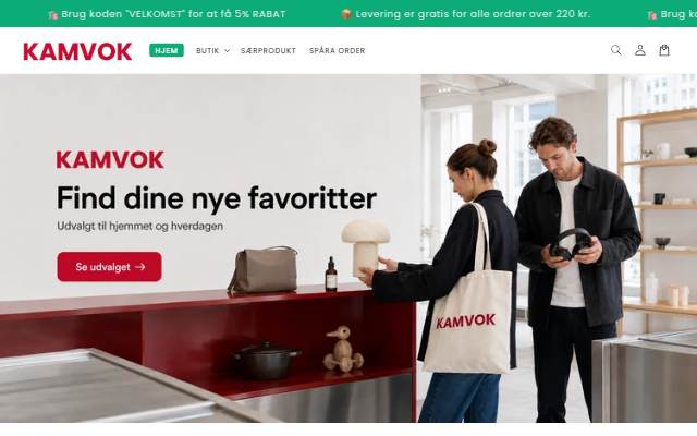 KAMVOK storefront