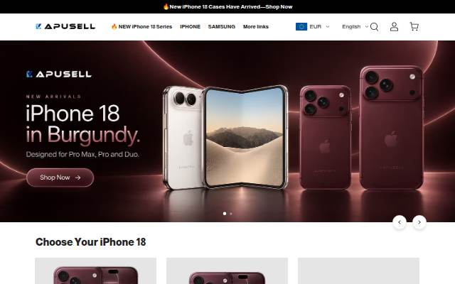 Kapusell – iPhone &amp; Samsung Phone Cases storefront