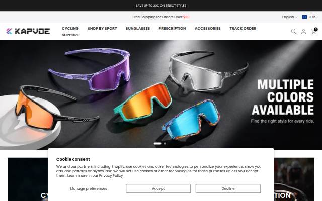 Kapvoe Sport storefront