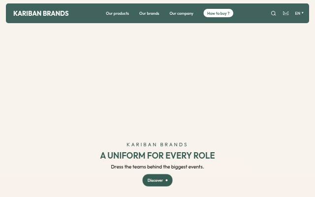 Startseite von Home page