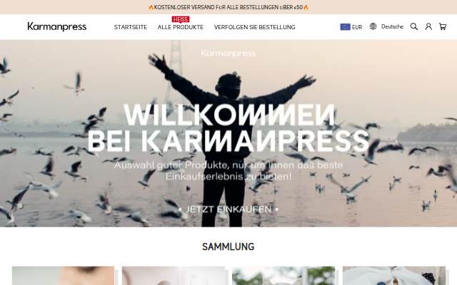 KARMANPRESS storefront