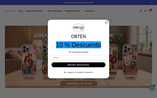 Kartoon Kase storefront