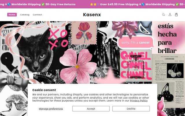 Kasenx storefront
