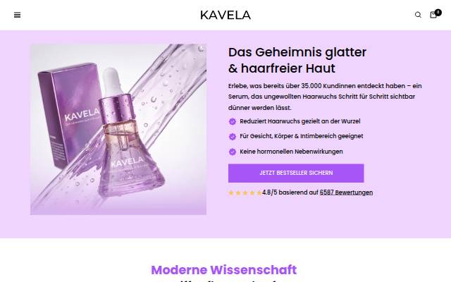 Kavela storefront