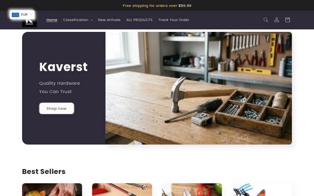 Startseite von kaverst