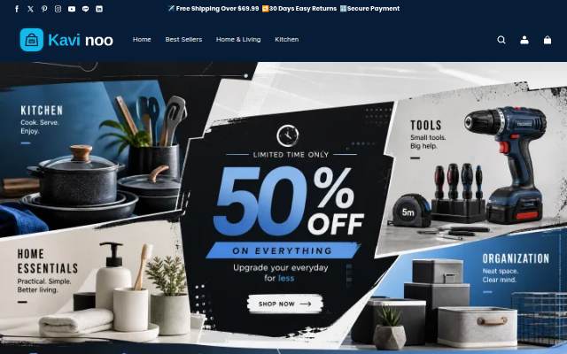 Kavinoo storefront