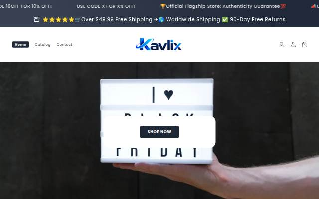 kavlix storefront