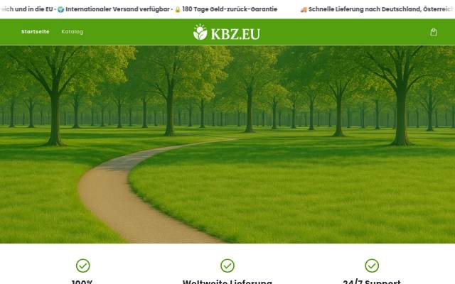 KBZ DE storefront