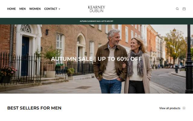Kearney Dublin storefront