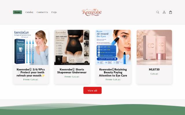 Keenrobe storefront