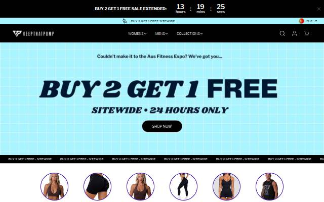 KEEPTHATPUMP storefront