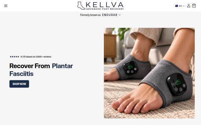 Startseite von Kellva
