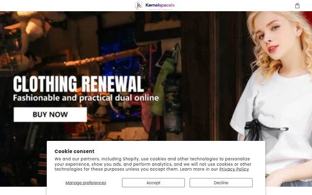 Kernelspaceia storefront