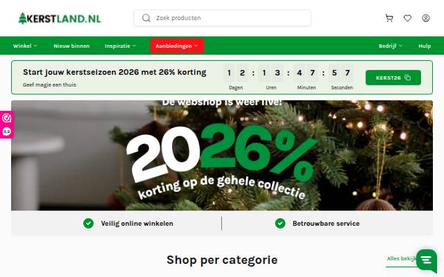 Startseite von Kerstversiering voordelig online kopen