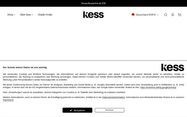 Kess Berlin storefront