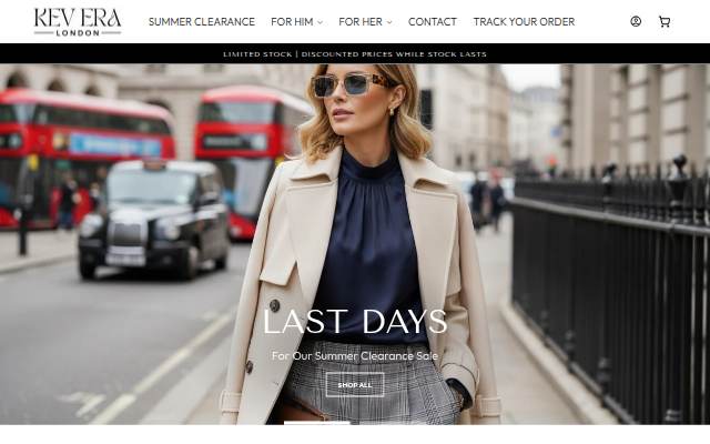 Kevera London storefront