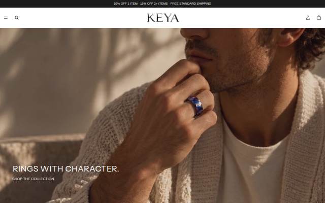 KEYA Jewelry storefront