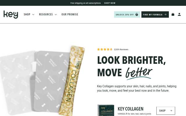 Key For Her storefront