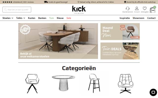 kickcollection.nl storefront