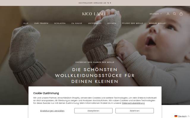 Kico Label storefront