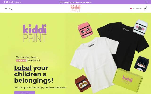 kiddiprint.com storefront