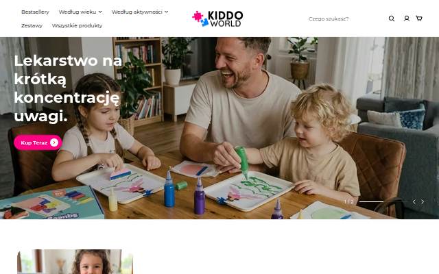 Kiddo World PL storefront