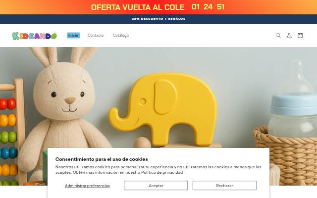 Kideando storefront