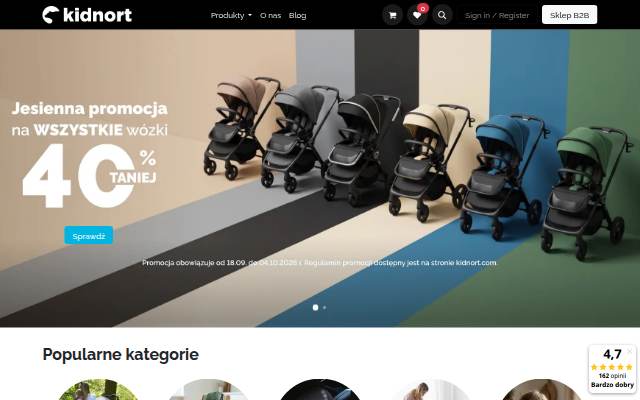 Kidnort storefront