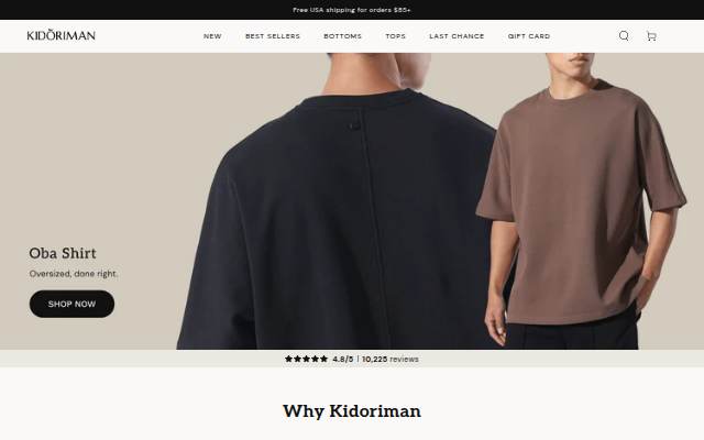 Kidoriman storefront