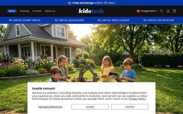 KidoTech storefront
