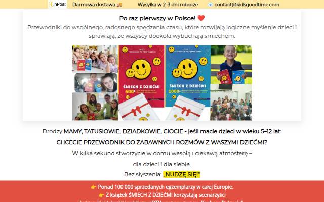 ŚMIECH Z DZIEĆMI, Lilia Raykova PL storefront