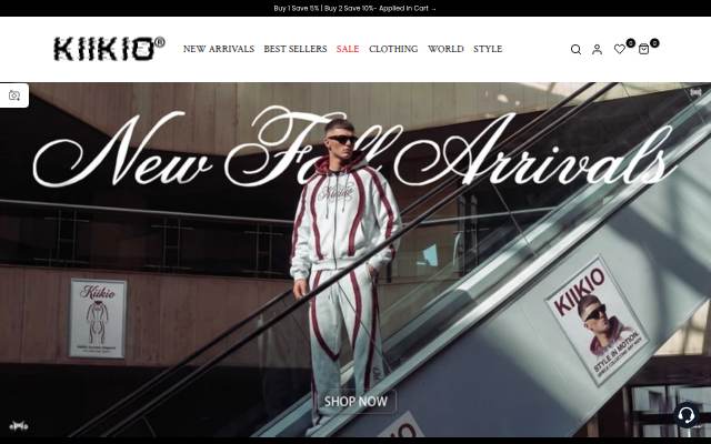 KIIKIO storefront