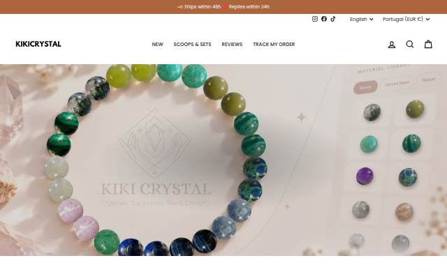 KiKi Crystal storefront