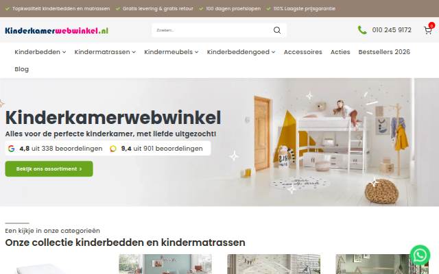 Kinderkamerwebwinkel.nl storefront