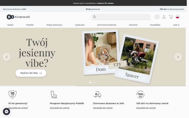 Startseite von Kinderkraft