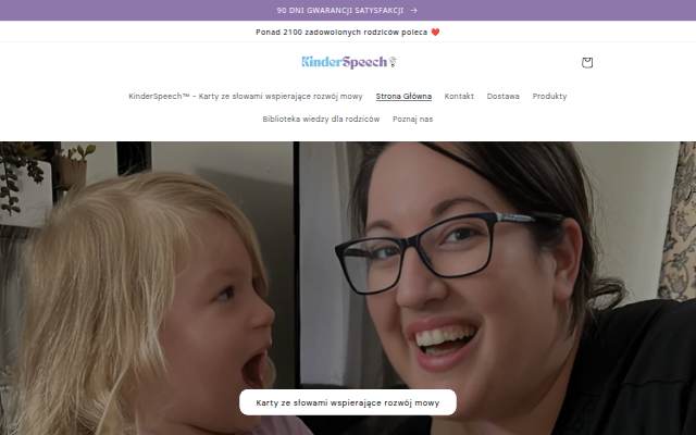 Montra da KinderSpeech Polska