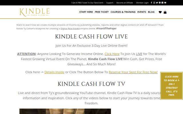 KindleCashFlow.com storefront