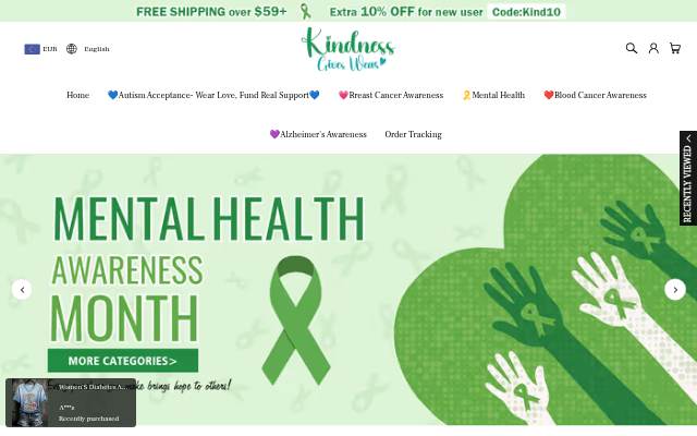 Kindnessgiveswear storefront
