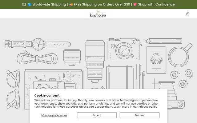 Kineticcixs storefront