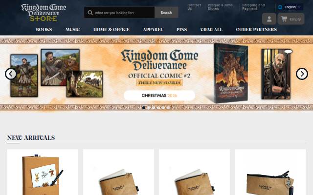 Kingdom Come Deliverance Store storefront